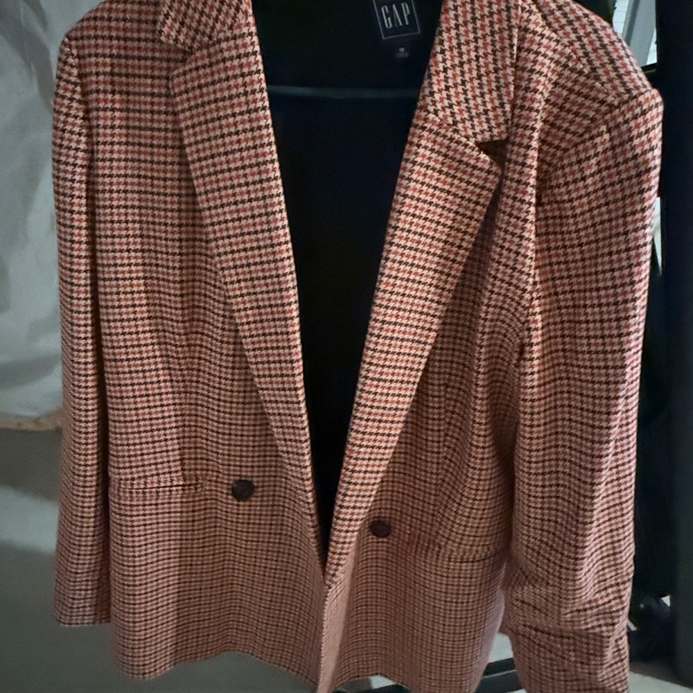 GAP Red and Brown Jacket